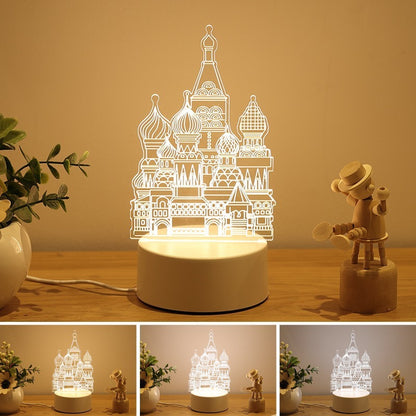 3d luminous message board nightlight