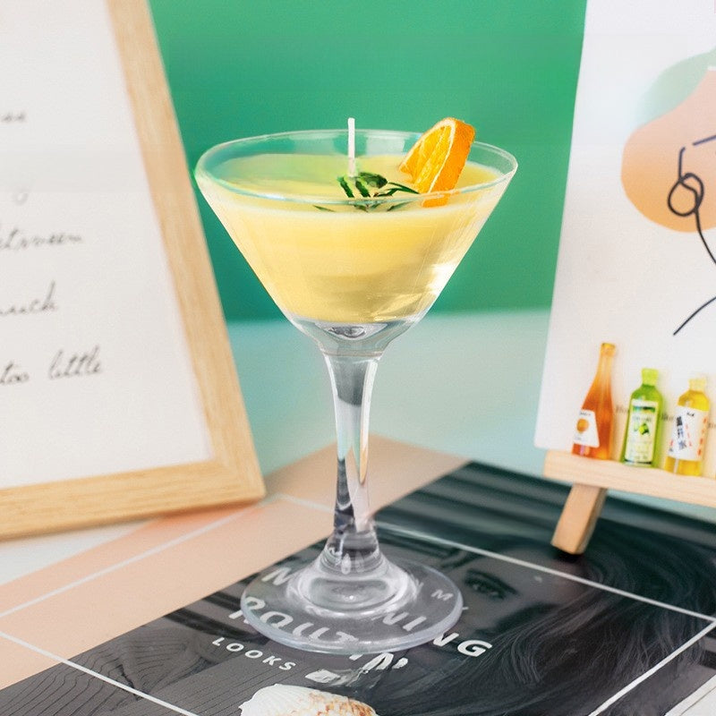 Premium Scented Soy Wax Candle in Glass Cup