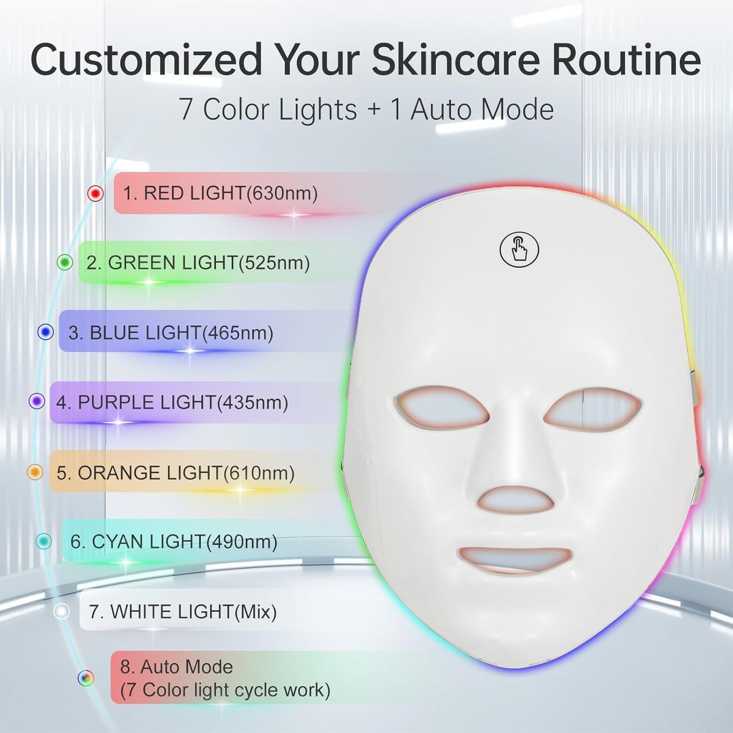 LED Photon Therapy Facial Mask