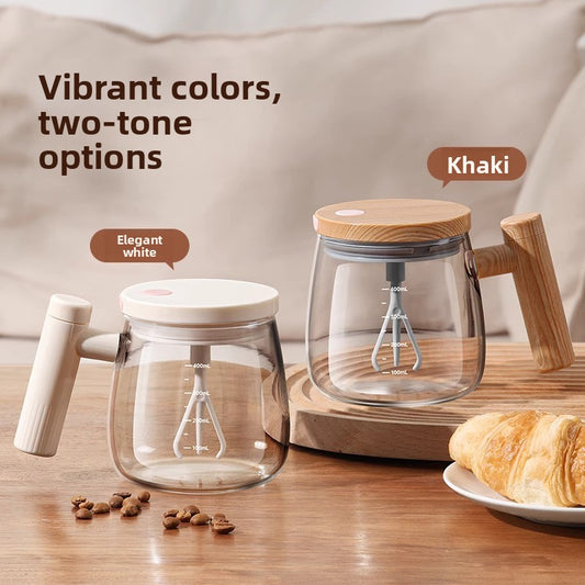 Automatic mixing cup electric coffee cup