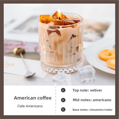 Premium Scented Soy Wax Candle in Glass Cup