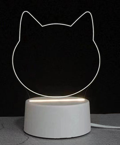 3d luminous message board nightlight
