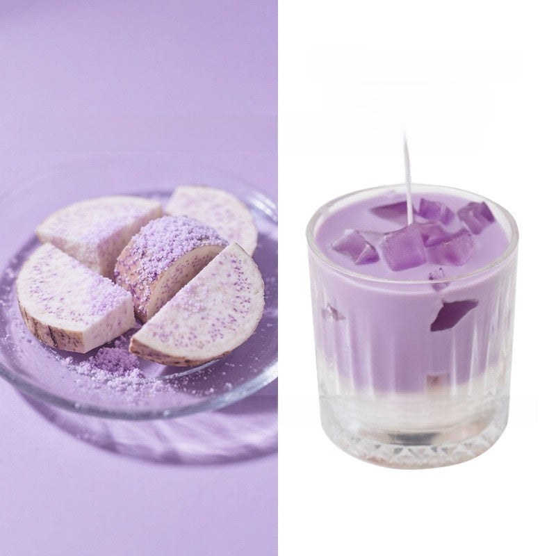 Premium Scented Soy Wax Candle in Glass Cup