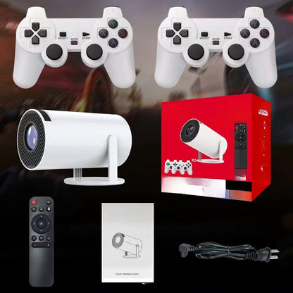 Intelligent Projector with Barrel-shaped Housing