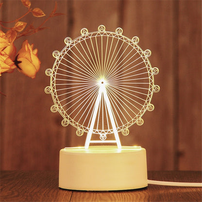 3d luminous message board nightlight