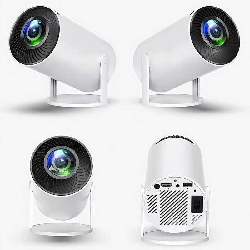 Intelligent Projector with Barrel-shaped Housing