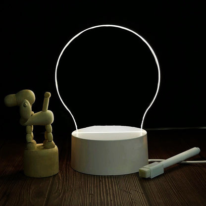 3d luminous message board nightlight
