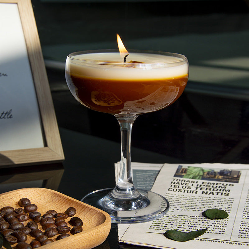 Premium Scented Soy Wax Candle in Glass Cup