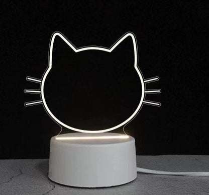 3d luminous message board nightlight