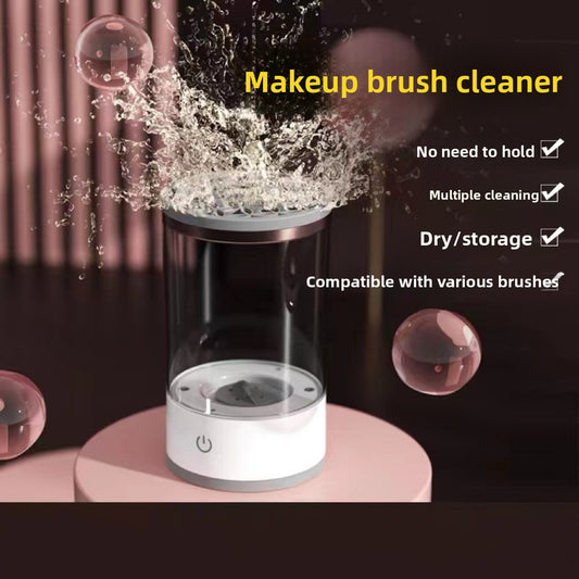 Electric brush cleaner