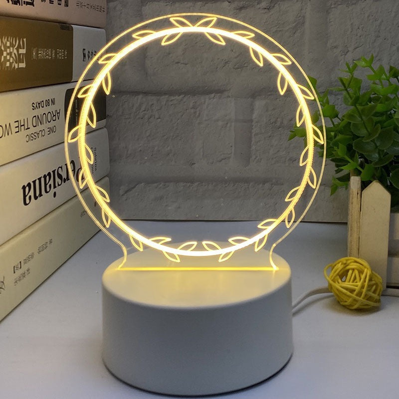 3d luminous message board nightlight
