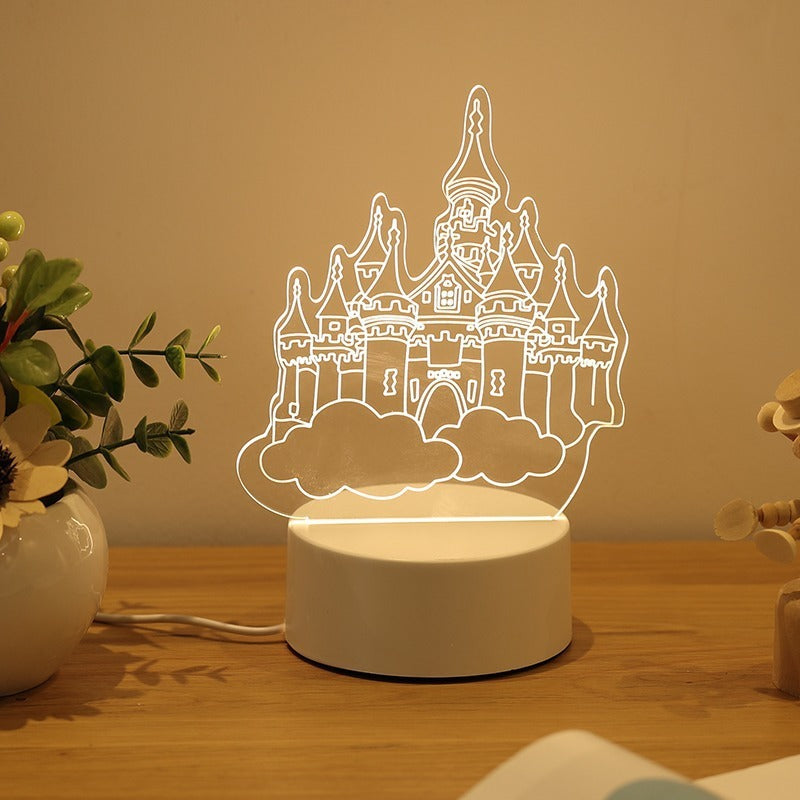 3d luminous message board nightlight